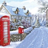 Snowy Villages Christmas Cards