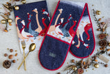 Sarah Miller Geese Oven gloves