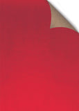 Recycled Foil Wrapping Paper Red